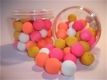 Fluoro Mixed colour Popup Boilie - Tub